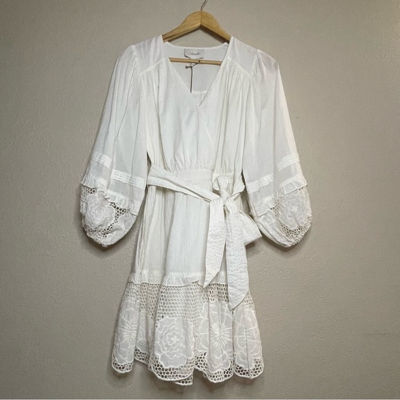 CLEOBELLA JILL‎ MINI DRESS IVORY Dress XS - Picture 2 of 16